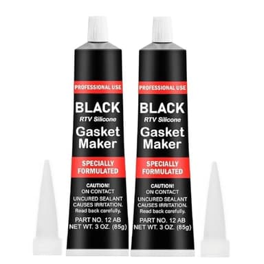 Kiuiom Joint Carter Huile Moteur,Pate a Joint Moteur,Mastic d'étanchéité pour Moteur,Pate a Joint Moteur Haute Temperature,Plage de Résistance à la Chaleur de -60℃-320℃ -85g (2PCS)