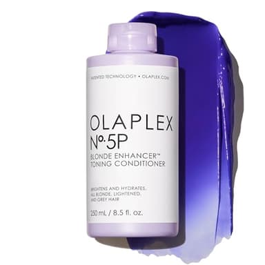 Olaplex No 5P Après-Shampoing Violet Révélateur de Blonde, Répare, Hydrate et Illumine Tous les Cheveux Blonds, Éclaircis et Gris, Sans Sulfate, 250ml