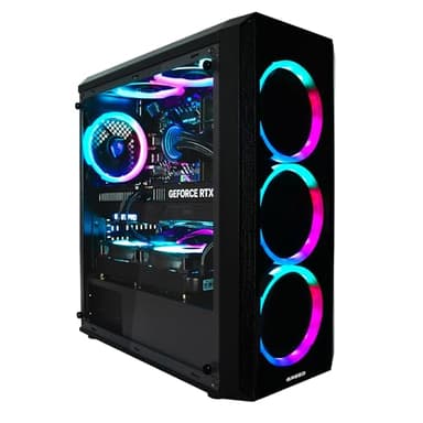 Greed® MK2 Pro - High End PC Gamer - Intel Core i9-12900KF + Nvidia Geforce RTX 5070 - Ordinateur Rapide + PC Gaming 4K - 5,2 GHZ - 32Go DDR4 RAM - Refroidissement par Eau - 1TB SSD - WLAN + W11 Pro