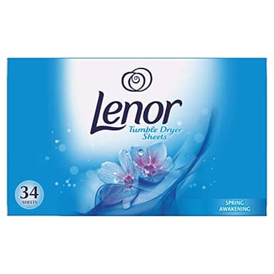 Lenor Lot de 34 feuilles de tissu pour sèche-linge