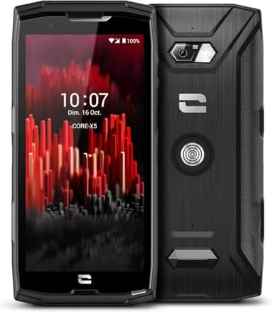 CROSSCALL : Core-X5 Smartphone Reconditionné - Grade B (Écran : 5,45 Pouces - Dual SIM - 48 MP - Android 13)