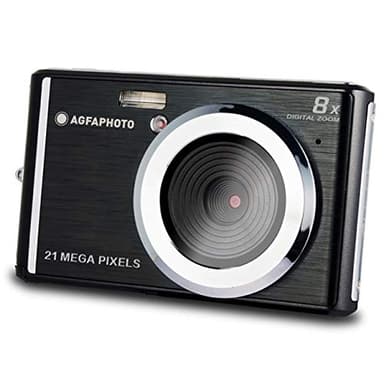 AgfaPhoto Realishot DC5200 - Appareil Photo Compact, 21MP, Ecran LCD 2,4", Zoom Digital 8X, Vidéo HD 720p, Batterie Lithium, Cartes SD, Modes Scène