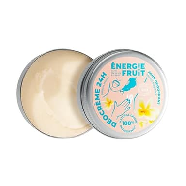 ENERGIE FRUIT | Déodorant crème 24h | Parfum Monoï | BIO certifié par ECOCERT