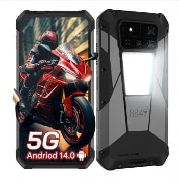 8849 Tank 4 pro Smartphone 5G avec 720P Projecteur Dimension 8300 36GB + 1TB Cellphone 3k AMOLED Android 14