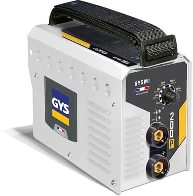GYS, GYSMI 200P, Poste à Souder à l'Électrode Enrobée 200A Monophasé 230V (MMA), Arc Force, Antisticking, Hot Start, Avec Valise, Porte-électrode, Câble de Masse