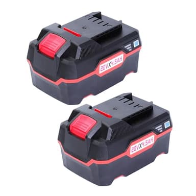 HHiMXPO Pack de 2 Batteries Li-ION de Remplacement 20V 4.5Ah compatibles avec Parkside 20V Outils sans Fil