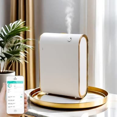 Diffuseur De Parfum électrique Intelligent, Diffuseur D'arômes sans Eau De 350 ML avec Télécommande, Diffuseur D'arômes Mural Commercial pour La Maison, L'hôtel, Le Bureau, Le Spa d'affaires