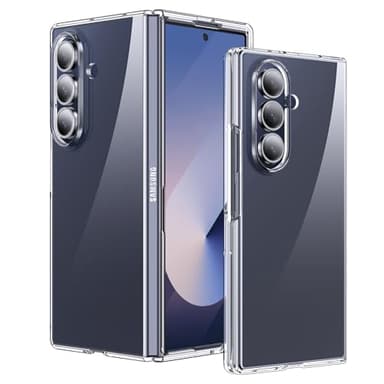 Lemxiee Coque pour Samsung Galaxy Z Fold 7 Case en Ultra-Mince & Acrylique Transparent Coque