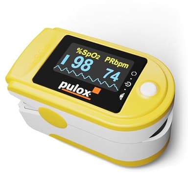 Oxymètre de Doigt Pulox PO-200 Solo - Saturometre professionnel pour mesurer saturation en oxygène, pouls et indice de perfusion