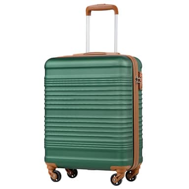 COOLIFE EasyJet Valise Cabine 55 x 40 x 20 cm, Bagages Cabine Bagage à Main Rigide avec Serrure TSA et 4 roulettes Jumelées