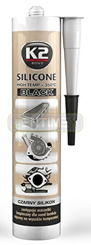 Mastic en silicone haute température 300 g + 350 °C - Cartouches noires