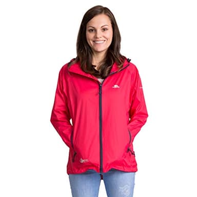 Trespass Qikpac Female Jacket Vestes coupe-pluie Femme Rose (Framboise), M