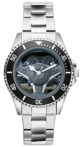 KIESENBERG Montre Homme Cadeau pour BMW 5er E60 Fans Cockpit Quartz Analogique Montre-Bracelet 20986