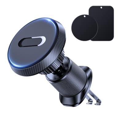 Miracase Support Téléphone Voiture Magnetique, 2025 Amélioré[Aimants Ultra Puissante] Porte Téléphone Voiture Aimanté Compatible avec Tous Les Smartphones 4.0''-7.0''