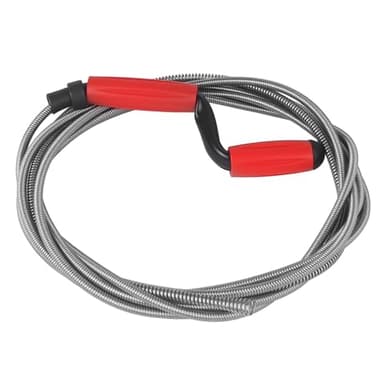 Furet Deboucheur Canalisation, 5 m x 6 mm Furet Deboucheur Canalisation avec Manivelle,Deboucheur Evier,pour les Cuisines et les Salles de Bains, il débouche les Canalisations Tenaces