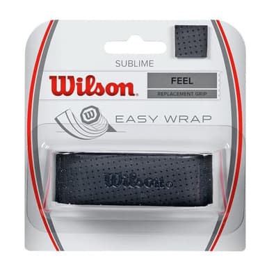Wilson Bande de Maintien, Sublime Grip, Bande de Maintien Simple, 1 Pièce, WRZ4202BK, Mixte Adulte, Noir, Taille unique