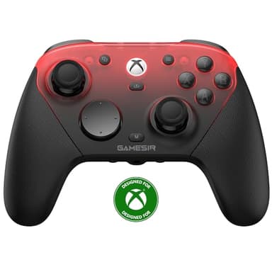 GameSir G7 Pro Manette 1000Hz avec Station de Recharge pour Xbox Series X|S, Xbox One, Windows 10/11 & Android – Joysticks TMR, Gâchettes Réglables & 4 Boutons Programmables – Shadow Ember