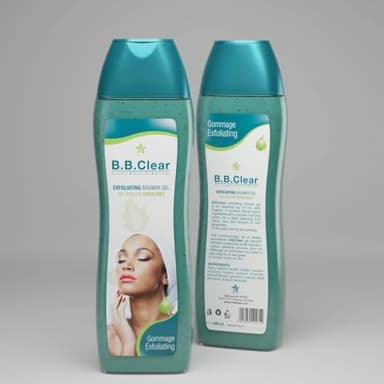 BB CLEAR, GEL DE DOUCHE GOMMANT ET ÉCLAIRCISSANT 600ML