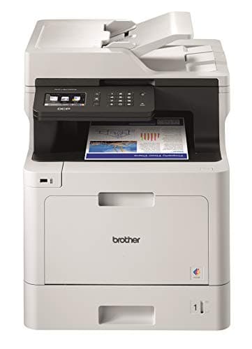 Brother DCP-L8410CDW Imprimante Multifonction 3 en 1 Laser WiFi Couleur - A4 - Impression Recto Verso - 31 Pages par Minute