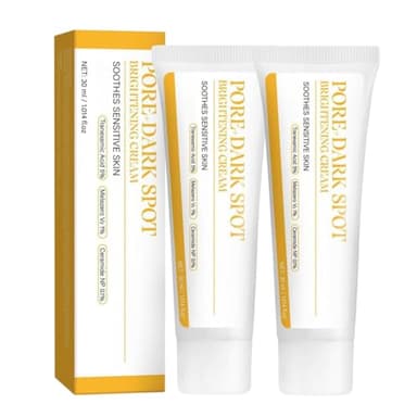 Creme Anti Taches Brunes Visage, Creme Eclaircissante Peau Noir Puissant, Crème Decolorante Visage, Lait Eclaircissant Anti Tache Gamme Corps, Crème Hydratante Visage Coréenne, Skin Care Coréenne (2)