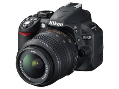 Nikon D3100 Appareil photo numérique Reflex 14.2 Kit Objectif VR 1855 mm Noir