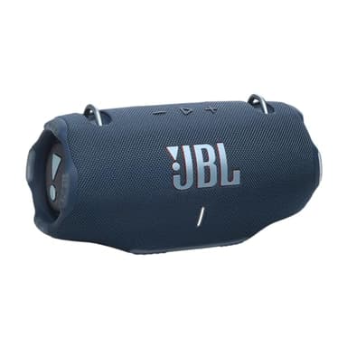 JBL Xtreme 4, Enceinte Portable Bluetooth avec Son JBL Pro, jusqu'à 24h d'autonomie, Recharge Rapide, Étanche Indice IP67, bandoulière Incluse sans Adaptateur PD, en Bleu