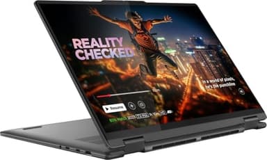Yoga 7i Ordinateur portable 2 en 1 Écran tactile FHD 2K 16" Ultra 7 155U, 16 Go DDR5, 1 To SSD, clavier rétroéclairé, Windows 11 Home, gris tempête + chiffon de nettoyage