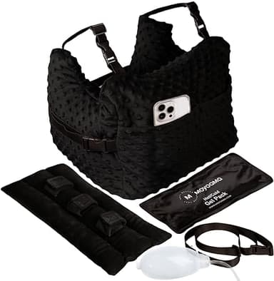 MOYOAMA Oreiller post-mastectomie – Oreiller post-chirurgie pour voiture, patients atteints de réduction et d'augmentation mammaires, oreiller de poitrine après chirurgie cardiaque, indispensable pour