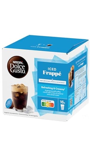 Nescafé Dolce Gusto Iced Frappé - Café - 48 Capsules (Pack de 3 boîtes x16)