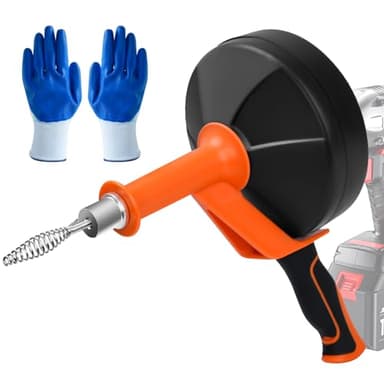 Furet Deboucheur Canalisation Avec Foret 13m, IdéAl Pour Le Nettoyage éCologique Des Drains Furet Deboucheur, Efficace Contre Le Blocage Destop Deboucheur Canalisation