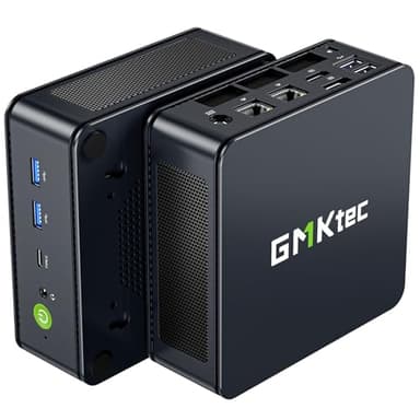 GMKtec Mini-PC M6 Ultra Gaming Barebone Ryzen 5 7640HS (mis à Niveau vers 6600H/6800U), sans RAM, sans SSD, Double Carte réseau LAN 2,5 GbE, Triple écran 4K, WiFi 6, USB4, BT 5.2, DP, HDMI 2.0