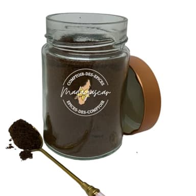 VANILLE - Pure POUDRE de VANILLE Bourbon Lot (100g) - gousse de vanille pure moulue - pour Café - Pâtisserie - Glace - Cuisine - Infusion (Entreprise Française)