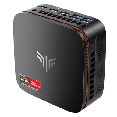 NiPoGi Pinova P1 Mini PC AΜD Ryzen 4300U W11 Pro(4C/4T,3,7GHz,Mieux Que 3500U/N150/N97) 8Go LPDDR4 RAM+256Go SSD,4K Triple Display(HDMI+Type-C+DP1.4) WiFi5/BT4.2/LAN Ordinateur de Bureau Éducation