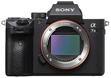 Sony Alpha 7 III | Appareil Photo Numérique Hybride Plein Format ( 24, 2 MP, AF en 0.02s, Suivi des Yeux, stabilisation interne 5 axes, 4K HLG, Batterie Haute Capacité) (ILCE7M3, A7M3)