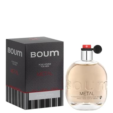 JEANNE ARTHES - Boum Metal - Eau de Toilette - Homme - Fabriqué en France - 100 ml