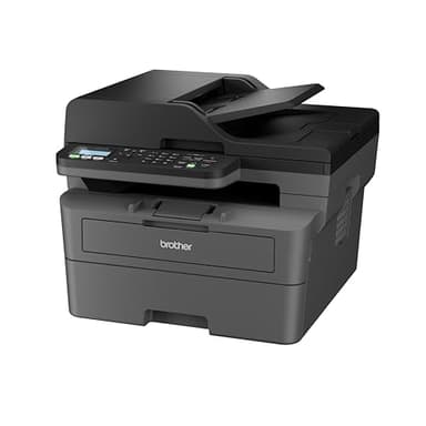 Brother MFC-L2800DW | Imprimante Multifonction 4 en 1 (Impression/Scan/Copie/Fax) Laser | Impression en Noir Uniquement | WiFi/Ethernet | Recto-Verso | Profitez de 2 mois OFFERTS à l'abonnement EcoPro