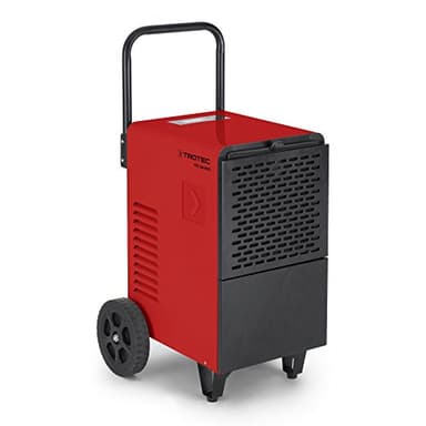 TROTEC Déshumidificateur Professionnel TTK 166 ECO, 52 l/J, séchage de chantiers, portable, pour pièces jusqu'à 90 m²/230 m³, filtre à air, minuterie, hygrostat, deshumidificateur industriel
