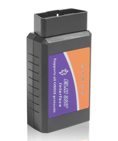 Flaconi Odb2 Diagnostic Voiture,Valise Diagnostic Auto,Obd2 Diagnostic Français,Obd2 Bluetooth,Scanner de Voiture Elm327,OBD Diagnostic Multi Marques pour Voiture Compatible avec Les appareils Mobiles