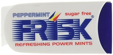 Frisk Pastilles ultra fraîches, menthe forte, sans sucres, avec édulcorants - L'étui de 5,7g