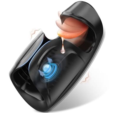 Masturbateur Sextoy Homme Masturbâteur avec 9 Modes de Léchage et 9 Modes de Martèlement Masturbâteur Homme Mains Libres Vibromasseur Vaginette Sex Toýs Jouet Sexualité Couple le Sexe Oral Entraîneur