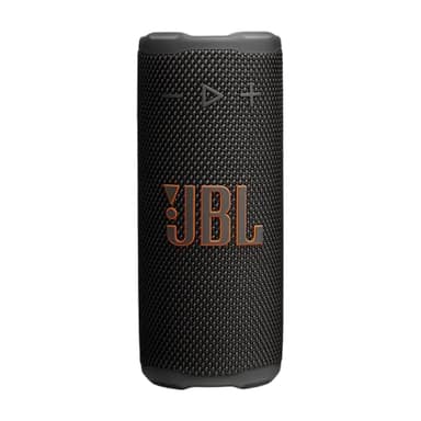 JBL Grip, Enceinte Bluetooth compacte, AI Sound Boost, étanche et resistante à la poussière IP68, éclairage d’Ambiance, 14 h d’autonomie, Connexion Multi-Enceintes Auracast, app JBL Portable, Noir