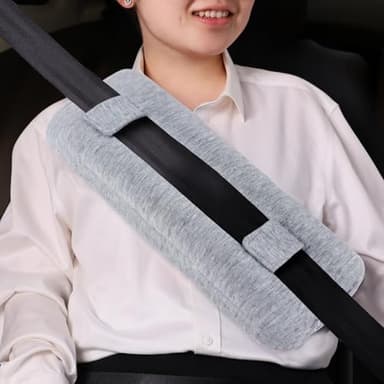 RoamReady Coussin de ceinture de sécurité pour mastectomie post-chirurgie, coussin de soutien pour la récupération de la poitrine, chimio, port cardiaque, pontage, hystérectomie, cadeau pour femme