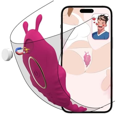 MAKEJIYE Vibromasseur Clitoridien Puissant Sex Toýs - Design Silencieux et Imperméable - Jouet Sexuel Personnel pour Femmes Couples - Contrôle APP à Distance