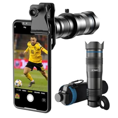 Apexel Objectif HD pour téléphone Portable - Téléobjectif 28X avec obturateur pour iPhone, Samsung, Huawei, Xiaomi, Smartphone Android, télescope monoculaire