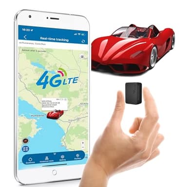4G Mini Traceur GPS TK903 pour Voitures Longue Autonomie 60 Jours Tracker GPS Aimant Suivi en Temps Réel Antivol Distance Illimitée Localisateur Petit Traqueur pour Moto Vélo Scooter Enfants Valise
