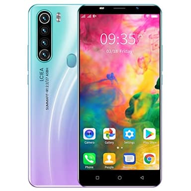 MTGud M80Pro Smartphone, écran 5.0”, Android OS, Téléphone Portable à Double SIM, 16 Go ROM, Double Caméra, Bluetooth, GPS, Wi-FI (M80Pro-Purple)