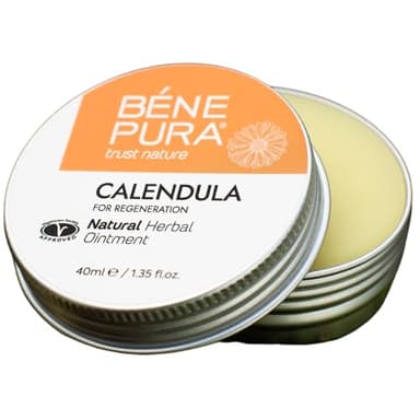 BenePura Pommade Calendula, Pommade Naturelle pour Plaies et Brûlures cutanées mineures, 40 ml