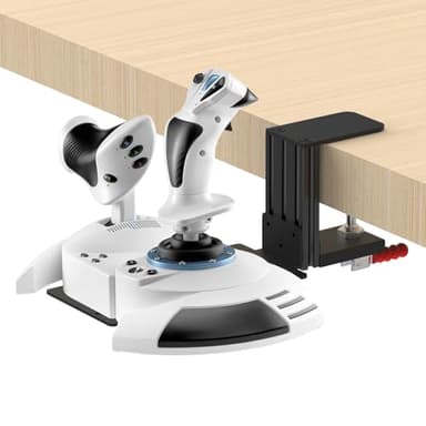 Joystick de jeu de simulation de vol support de bureau, montage Hotas - Compatible avec Thrustmaster T. Flight Hotas One/4/X,Sol-R2/Sol-R1,SimTask Farmstick,WINWING URSA MINOR Série,G Extreme 3D Pro