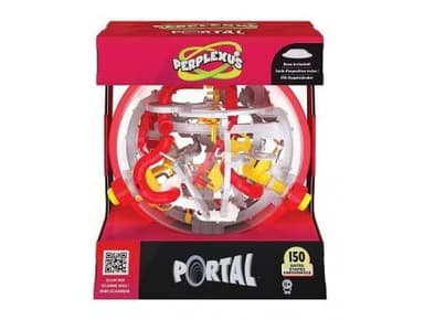 cavernedesjouets Sphere pour perplexus Portal 150 defis, 50 portails - Boule Labyrinthe 3D Parcours Obstacles Original - Jeu Casse Tete + 1 Carte Offerte