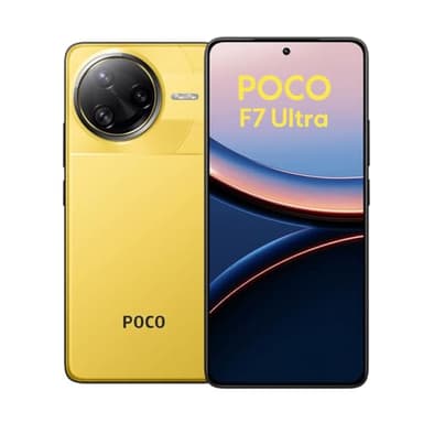 XIAOMI POCO F7 Ultra 5G Smartphone, 16+512Go, Pornographique, 50MP Appareil Photo Principal, 5300 mAh Batterie (Types) avec 120 W HyperCarge, IP68, fonctionnalités AI (Pas de Chargeur Inclus)